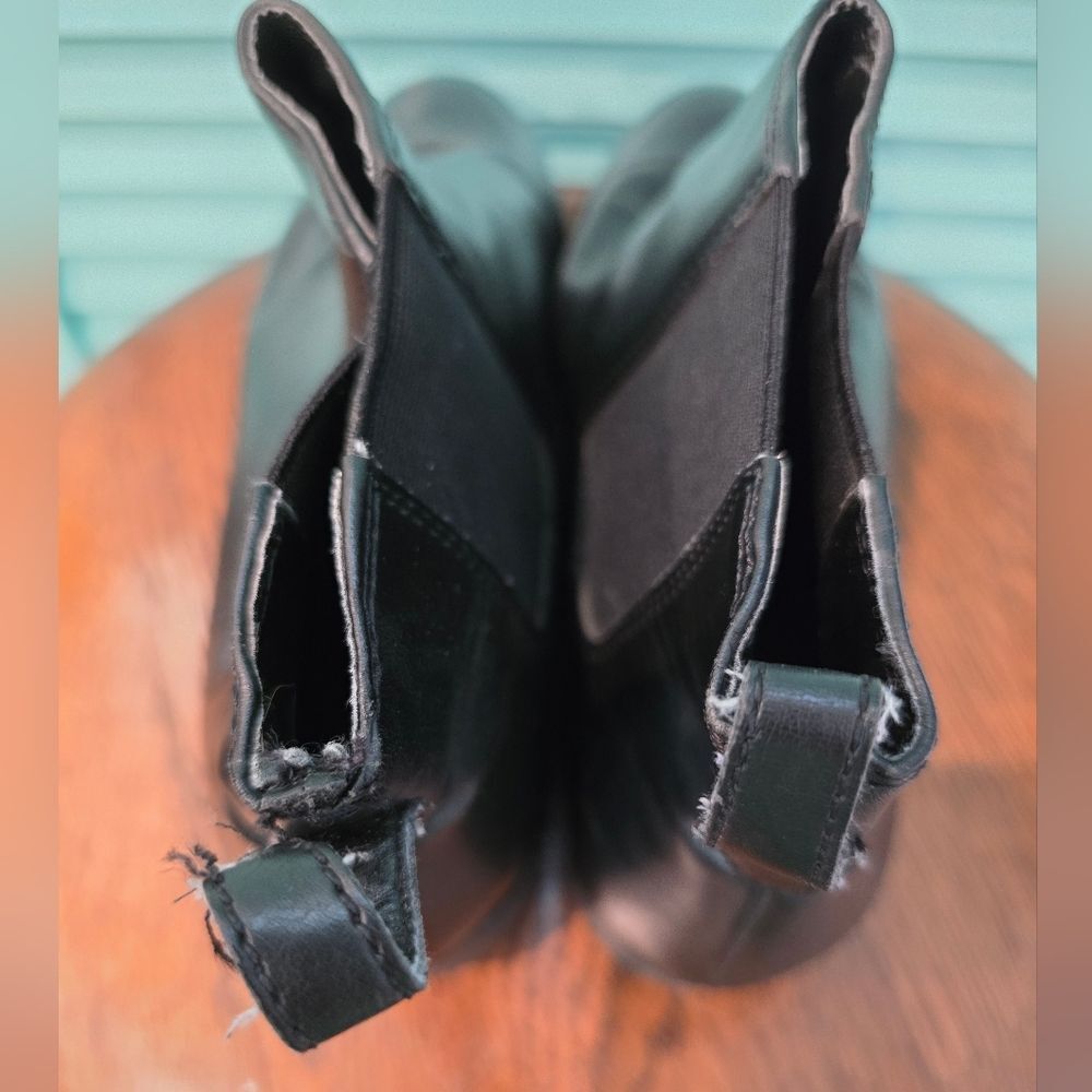 Franco Sarto Women's Black Ankle Booties, Size 7.5M - Picture 4 of 6
